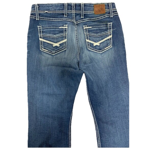 BKE Women’s Denim Wendi Stretchy Bootcut Preppy Jeans - Picture 3 of 7